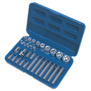 Sealey AK619 30pc 1/4", 3/8" & 1/2"Sq Drive TRX-Star* Socket & Bit Set