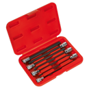 Sealey AK62255 7pc 3/8"Sq Drive Hex Socket Bit Set