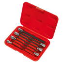 Sealey AK62255 7pc 3/8"Sq Drive Hex Socket Bit Set