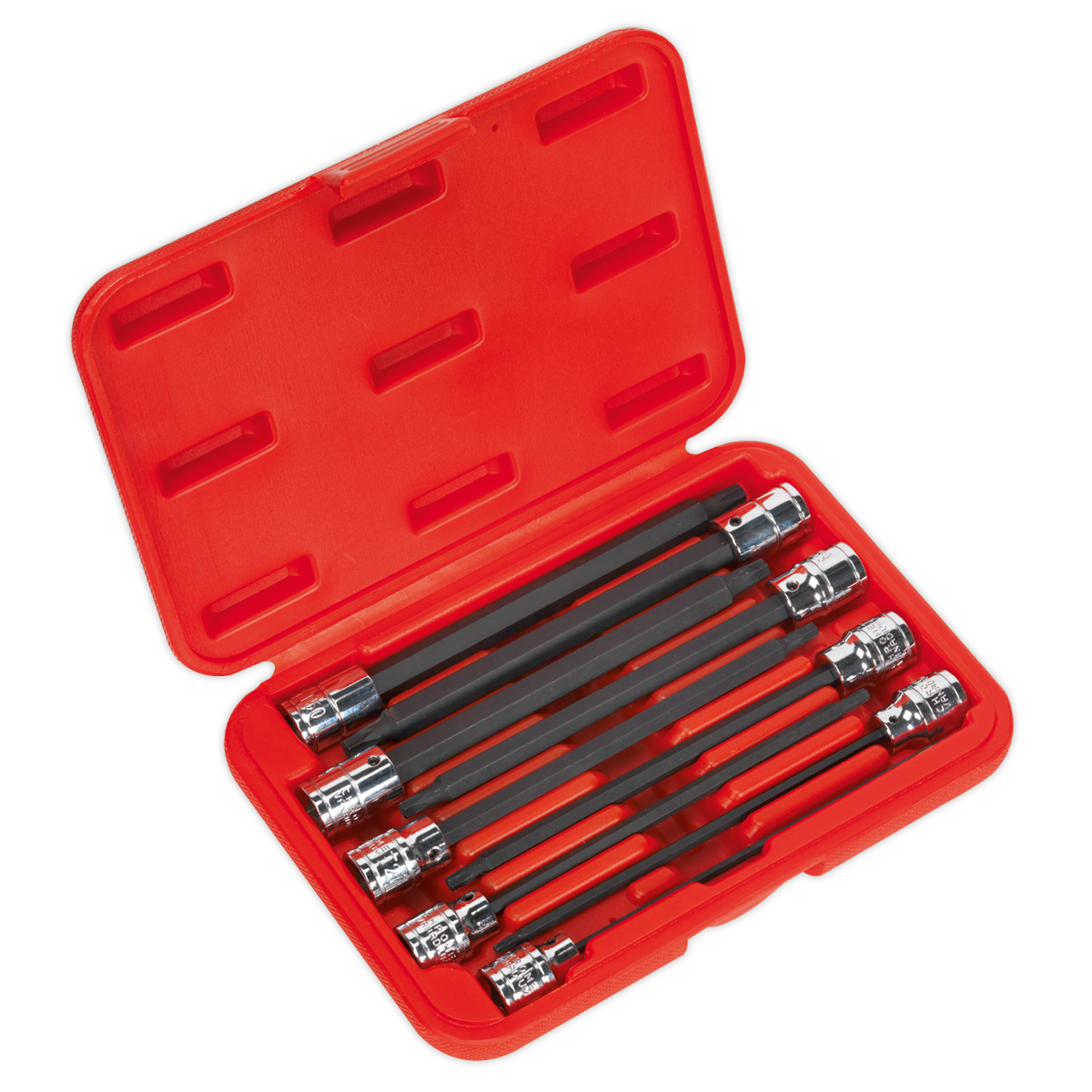 Sealey AK62261 9pc 3/8"Sq Drive TRX-Star* Socket Bit Set