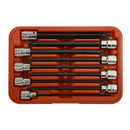 Sealey AK62261 9pc 3/8"Sq Drive TRX-Star* Socket Bit Set