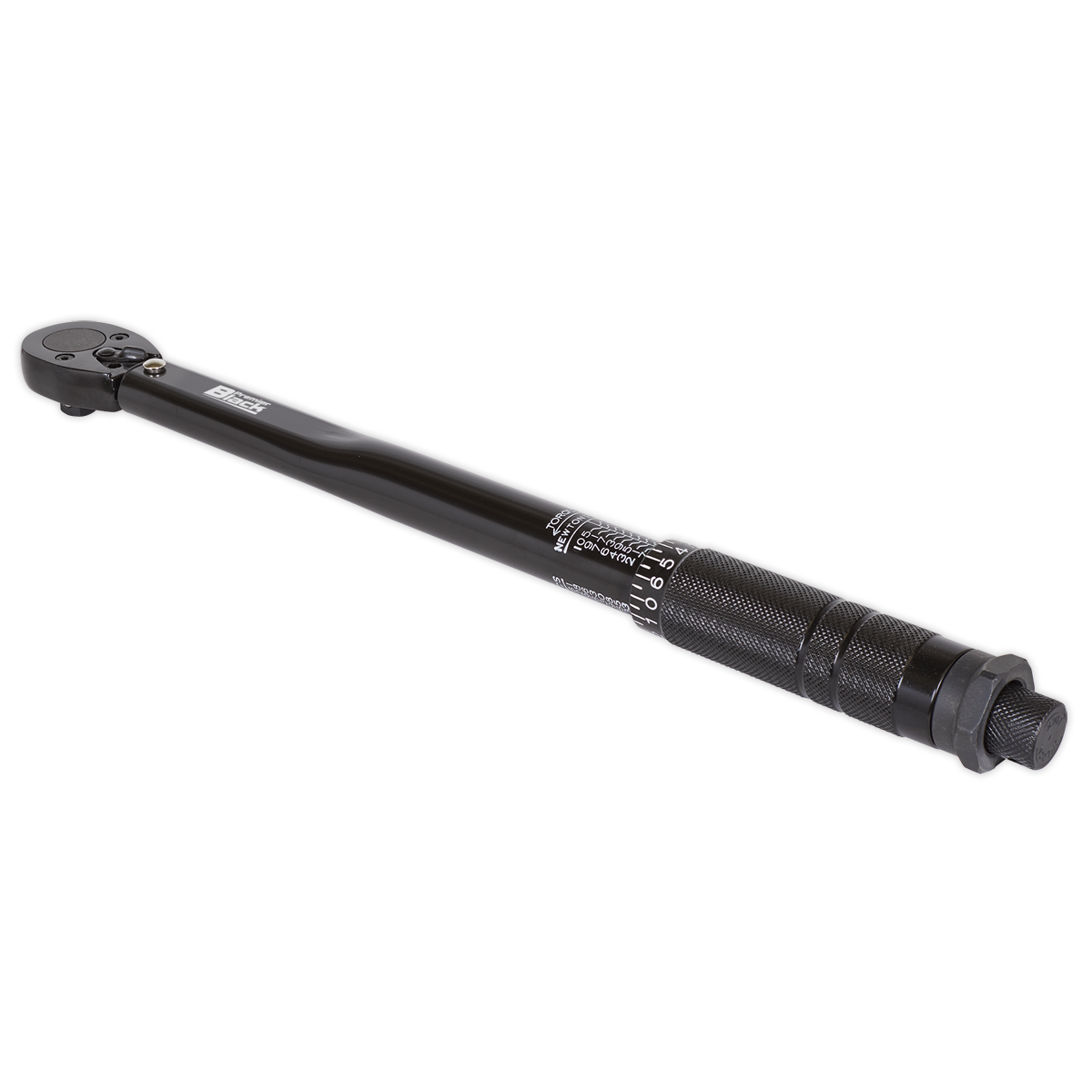 Sealey AK623B 3/8"Sq Drive Calibrated Micrometer Torque Wrench - Black Series