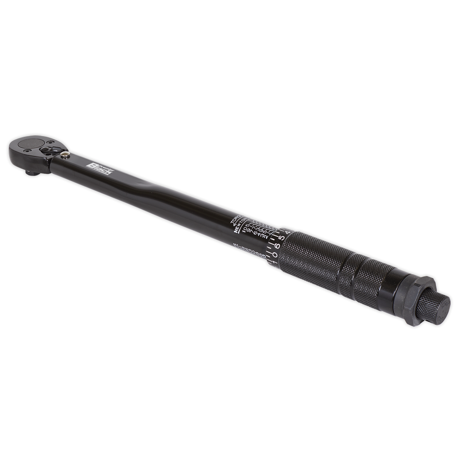 Sealey AK623B 3/8"Sq Drive Calibrated Micrometer Torque Wrench - Black Series