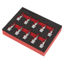 Sealey AK6242 10pc 3/8"Sq Drive TRX-Star* Socket Bit Set