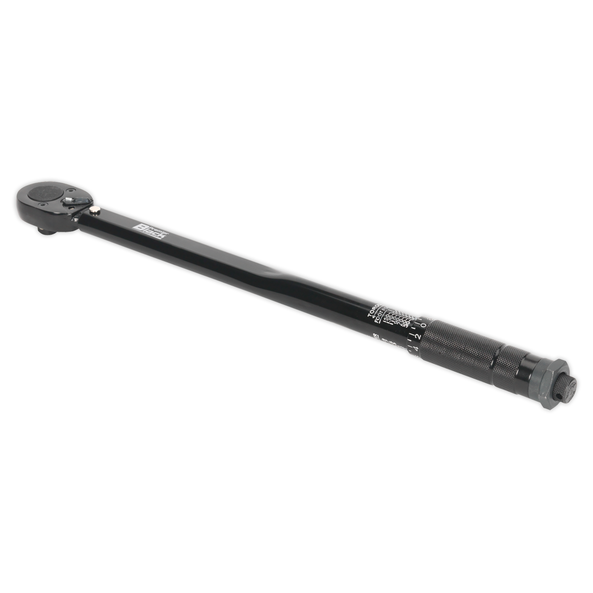 Sealey AK624B 1/2"Sq Drive Calibrated Micrometer Torque Wrench - Black Series