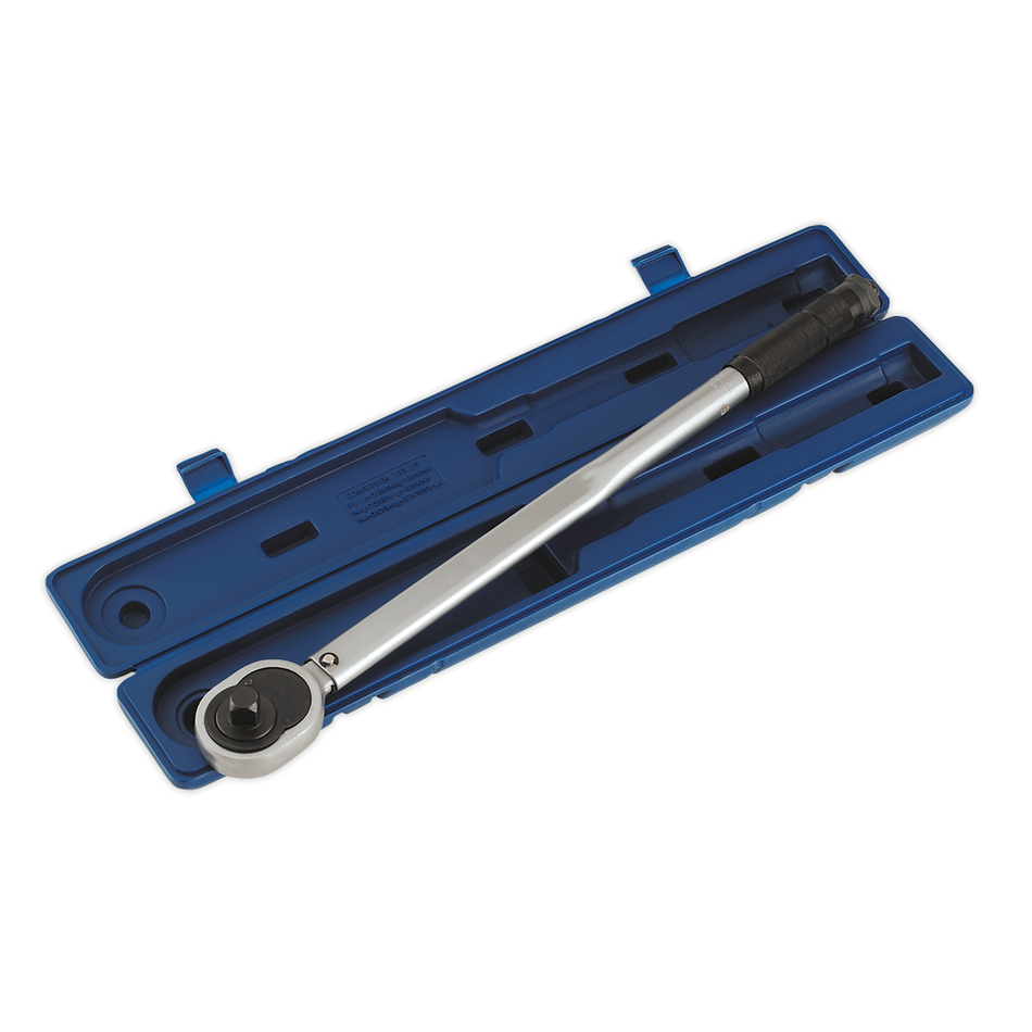 Sealey AK628 3/4"Sq Drive Calibrated Micrometer Torque Wrench