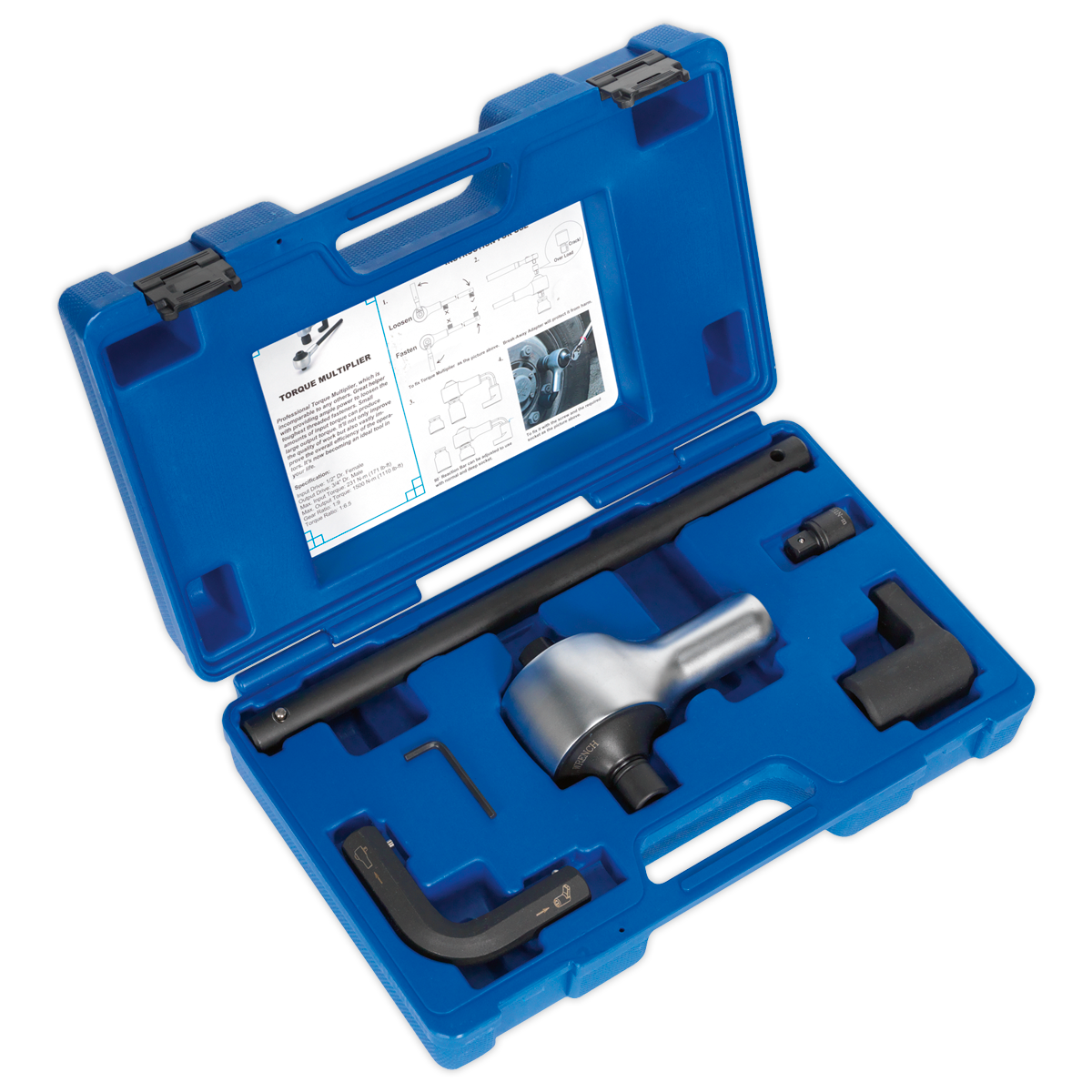 Sealey AK6290 7pc 1/2"-3/4"Sq Drive Torque Multiplier Set