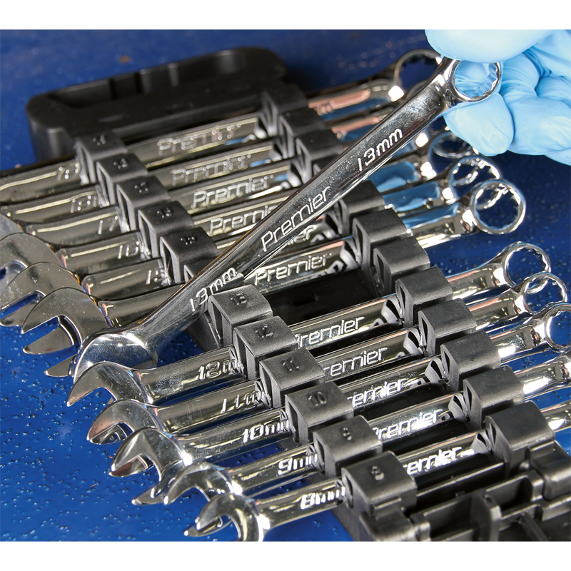 Sealey AK63012 12pc Combination Spanner Set