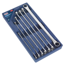 Sealey AK6311 7pc Extra-Long Double End Ring Spanner Set