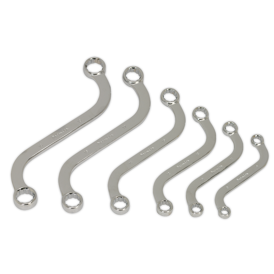 Sealey AK6315 6pc S-Spanner Set