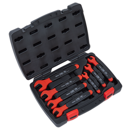 Sealey AK63171 7pc Insulated Open-End Spanner Set - VDE Approved