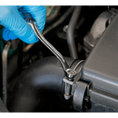 Sealey AK63221 10 x 13mm Stubby Offset Double End Ring Spanner