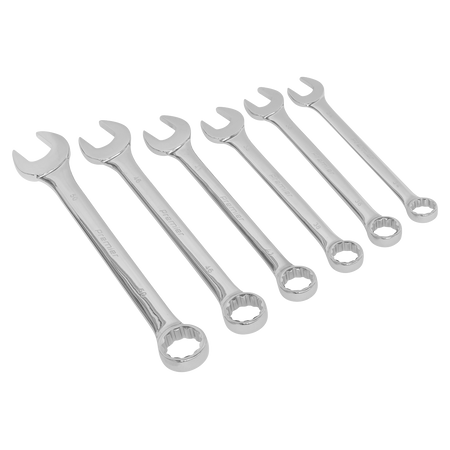 Sealey AK6324 6pc Super Jumbo Combination Spanner Set