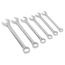 Sealey AK6324 6pc Super Jumbo Combination Spanner Set