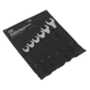 Sealey AK6324 6pc Super Jumbo Combination Spanner Set