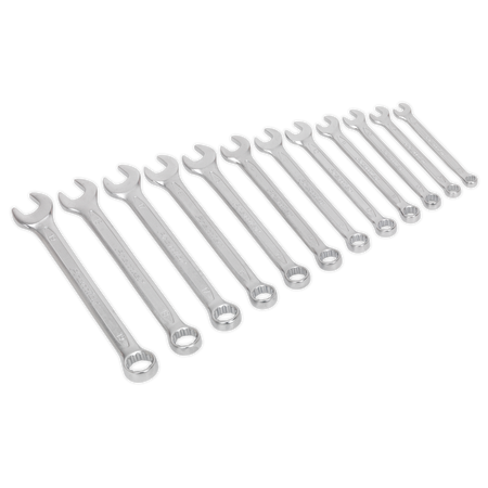 Sealey AK6325 12pc Combination Spanner Set