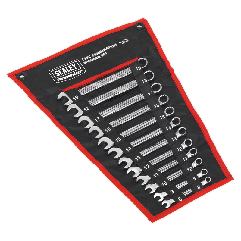 Sealey AK6325 12pc Combination Spanner Set