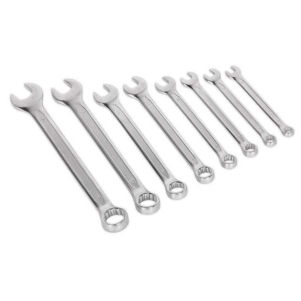 Sealey AK63252 8pc Combination Spanner Set