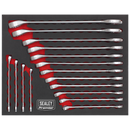 Sealey AK63255 16pc Combination Spanner Set