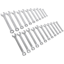 Sealey AK63256 23pc Combination Spanner Set - Metric/Imperial