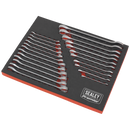 Sealey AK63256 23pc Combination Spanner Set - Metric/Imperial