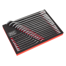 Sealey AK63258 25pc Combination Spanner Set