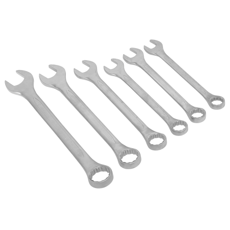 Sealey AK63259 6pc Super Jumbo Combination Spanner Set