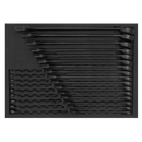 Sealey AK63264B 25pc Combination Spanner Set - Black Series