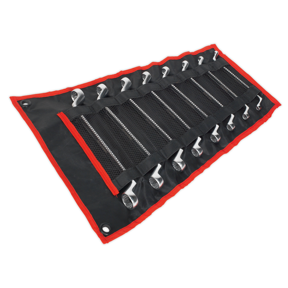 Sealey AK6327 8pc Offset Double End Ring Spanner Set