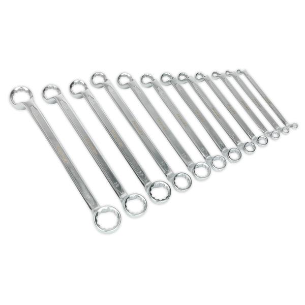 Sealey AK6328 12pc Offset Double End Ring Spanner Set