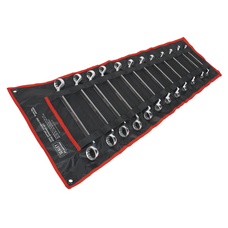Sealey AK6328 12pc Offset Double End Ring Spanner Set