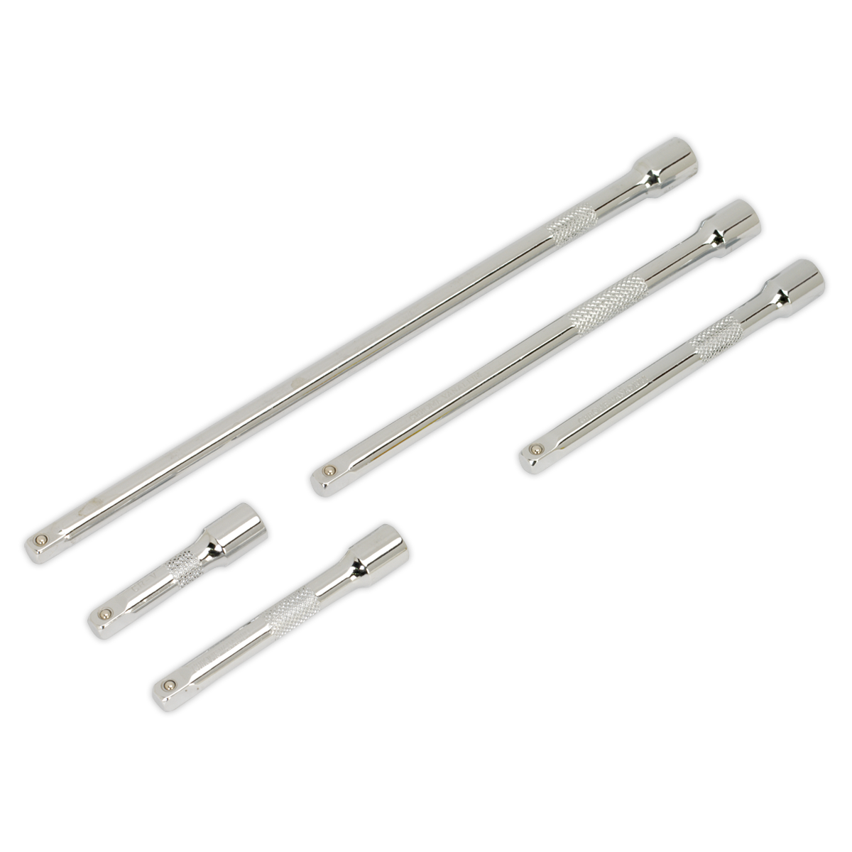 Sealey AK6331 5pc 1/4"Sq Drive Extension Bar Set