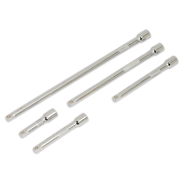 Sealey AK6331 5pc 1/4"Sq Drive Extension Bar Set