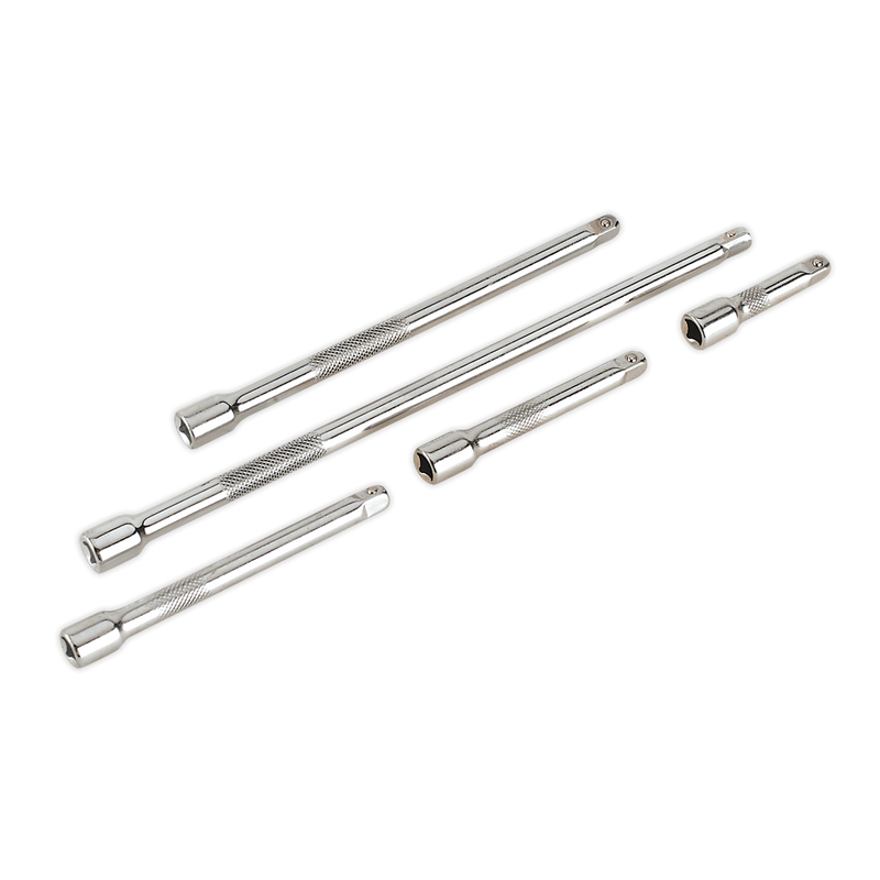 Sealey AK6331 5pc 1/4"Sq Drive Extension Bar Set