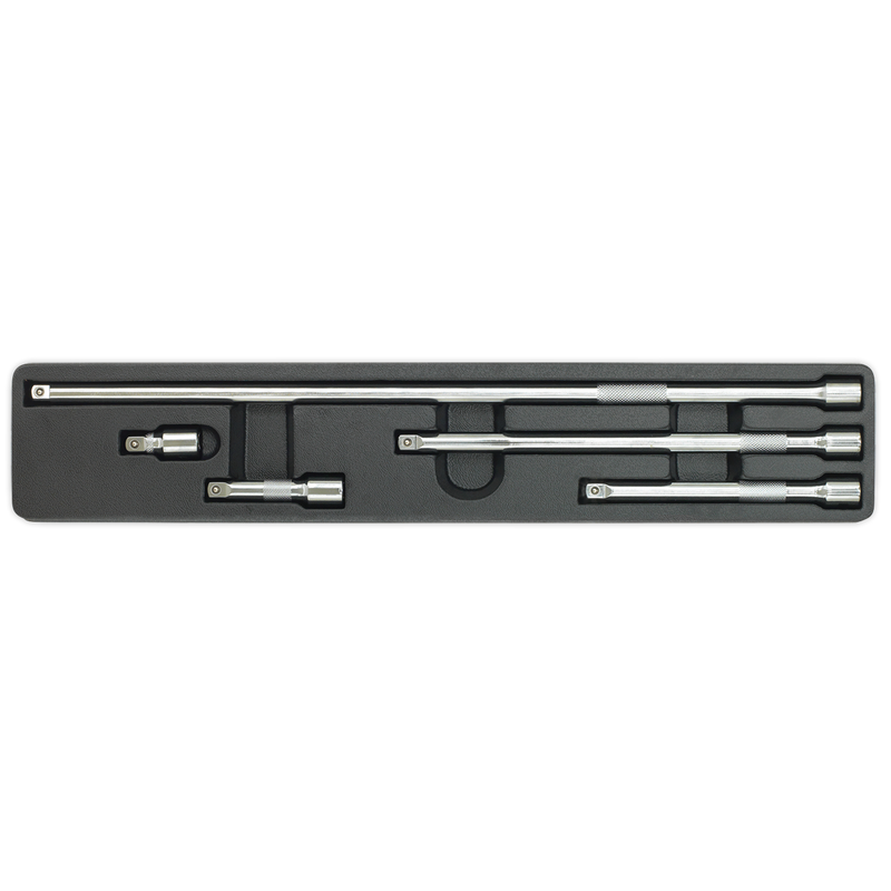 Sealey AK6341 5pc 3/8"Sq Drive Extension Bar Set
