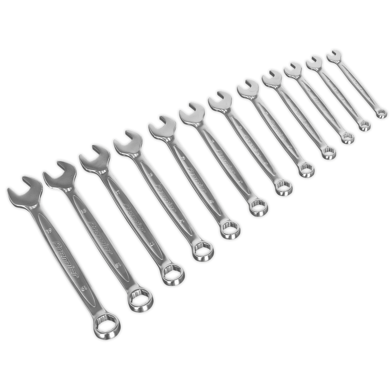 Sealey AK63921 12pc Lockª Combination Spanner Set