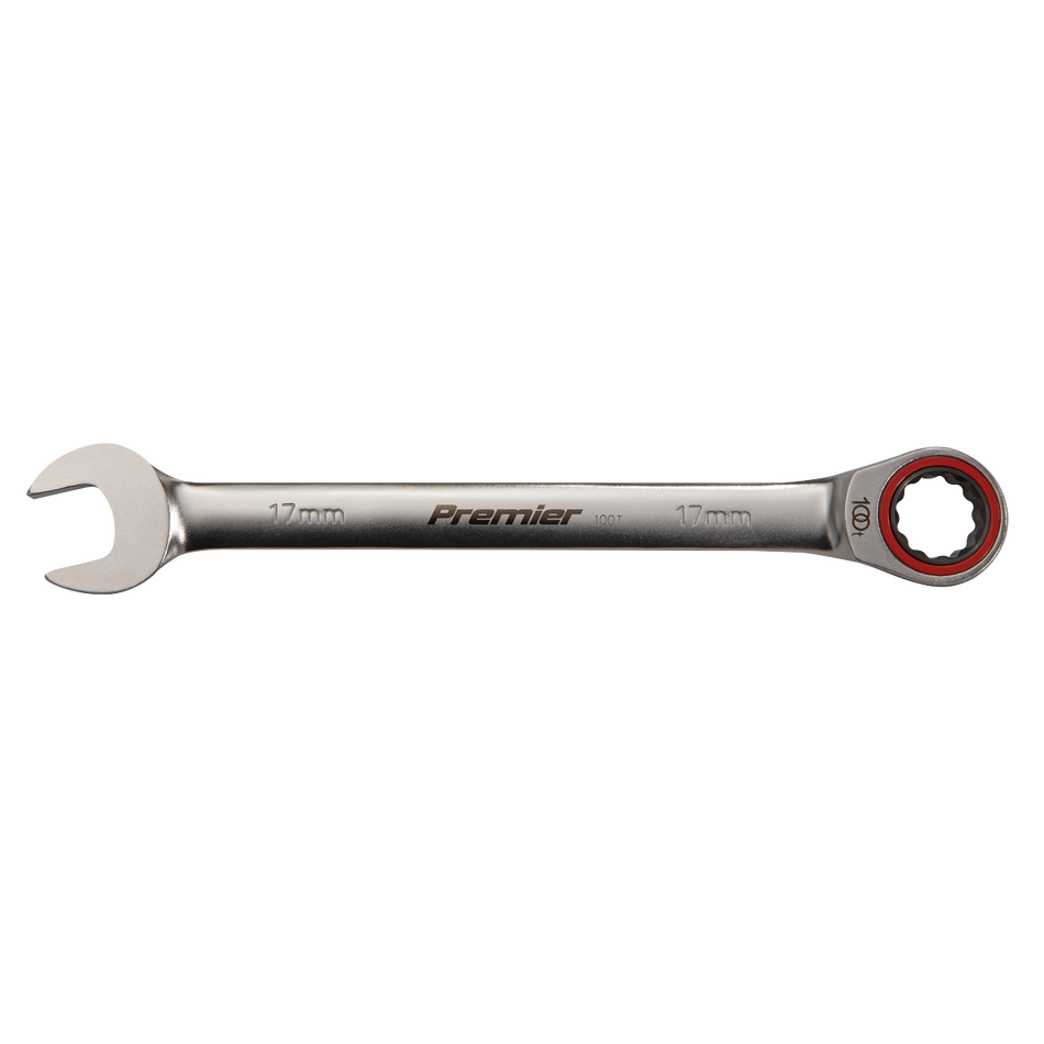 Sealey AK63940 12pc Combination Ratchet Spanner Set - Platinum Series
