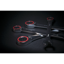 Sealey AK63941 7pc Combination Ratchet Spanner Set - Platinum Series