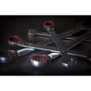 Sealey AK63944 12pc Reversible Combination Ratchet Spanner Set - Platinum Series