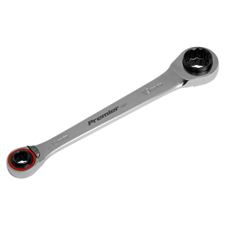 Sealey AK63948 4-in-1 Reversible Ratchet Ring Spanner - Platinum Series