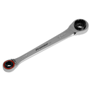 Sealey AK63948 4-in-1 Reversible Ratchet Ring Spanner - Platinum Series