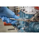 Sealey AK63949 Combination Ratchet Spanner Set 12pc Metric - Platinum Series