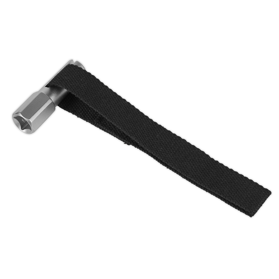 Sealey AK640 1/2"Sq Drive Oil Filter Strap Wrench 120mm Capacity