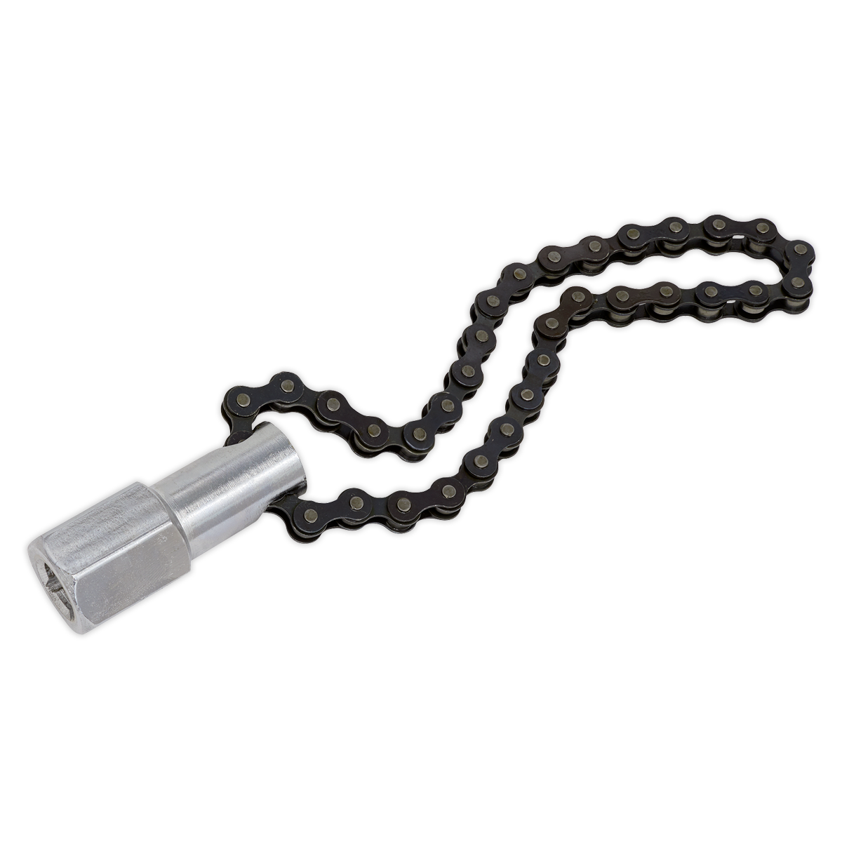 Sealey AK641 1/2"Sq Drive Oil Filter Chain Wrench 135mm Capacity