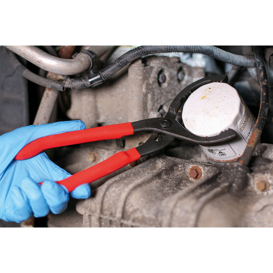 Sealey AK6412 Oil Filter Pliers Forged 54-89mm Capacity