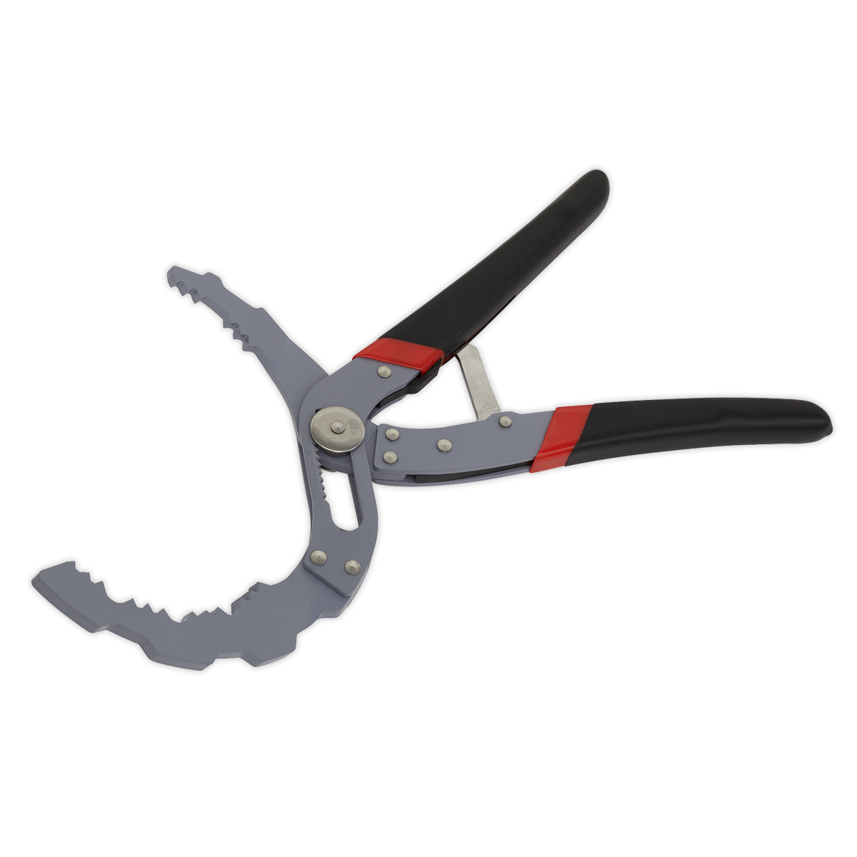 Sealey AK6421 Self-Adjusting Oil Filter Pliers - Angled