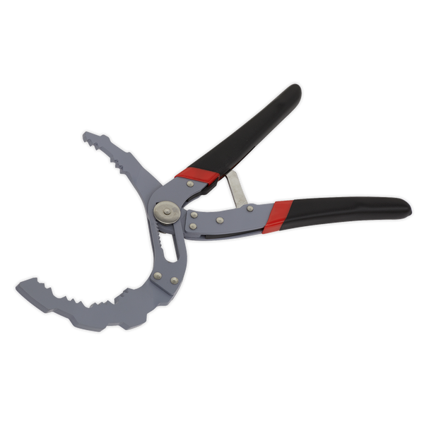 Sealey AK6421 Self-Adjusting Oil Filter Pliers - Angled