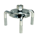 Sealey AK643 3/8" & 1/2"Sq Drive Oil Filter Claw Wrench 65-110mm Capacity