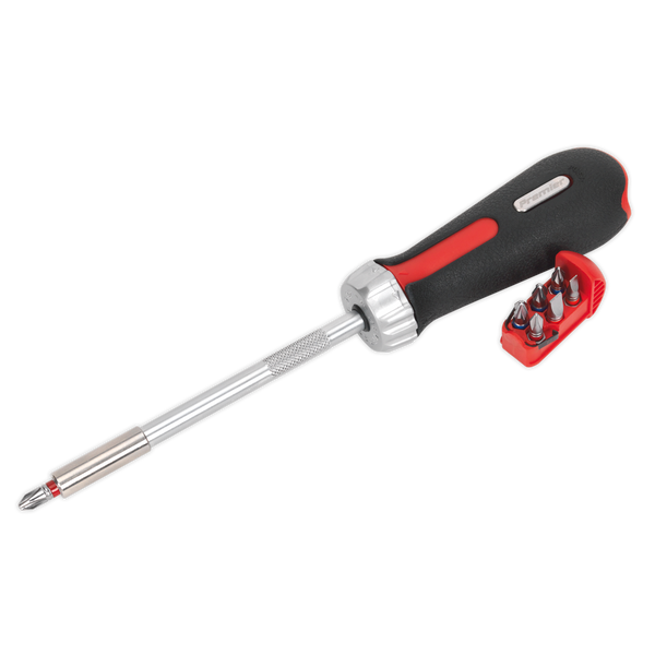 Sealey AK64907 8pc Fine Tooth Ratchet Screwdriver Set - Platinum Series