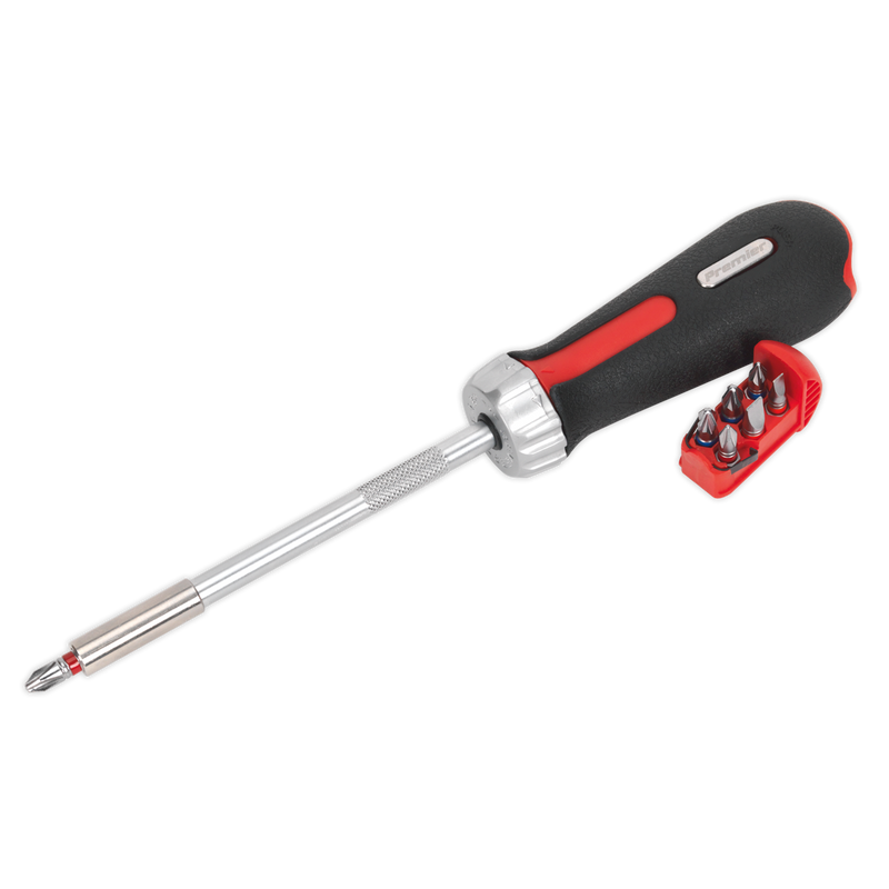 Sealey AK64907 8pc Fine Tooth Ratchet Screwdriver Set - Platinum Series